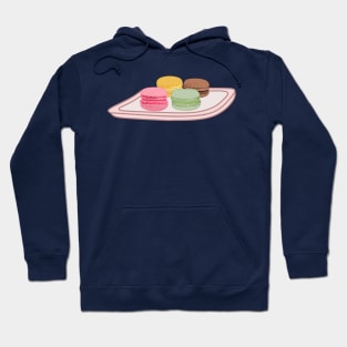 Macaron cartoon illustration Hoodie